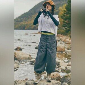 Free People Movement Snowcap Fleece Sherpa Utility Joggers NWOT Size XS